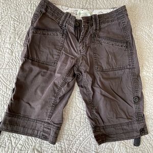 Aventura Arden V2 organic cotton shorts, faded black, 0